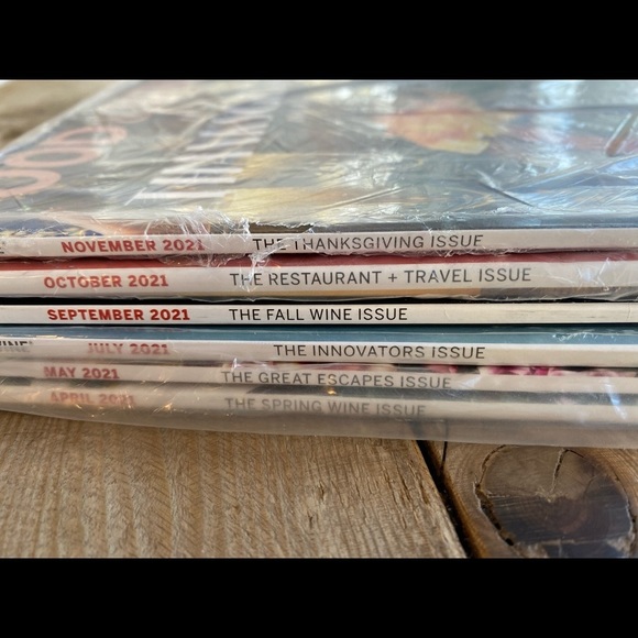 Lot of 6 Magazine FOOD and Wine March April May July September October November - Picture 6 of 13